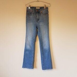 Madewell Cali Demi-Boot Jeans Dorrance Wash Tencel Denim Edition Size 23 ND553
